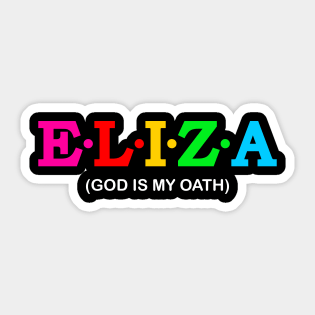 Eliza  - God Is My Oath. Sticker by Koolstudio